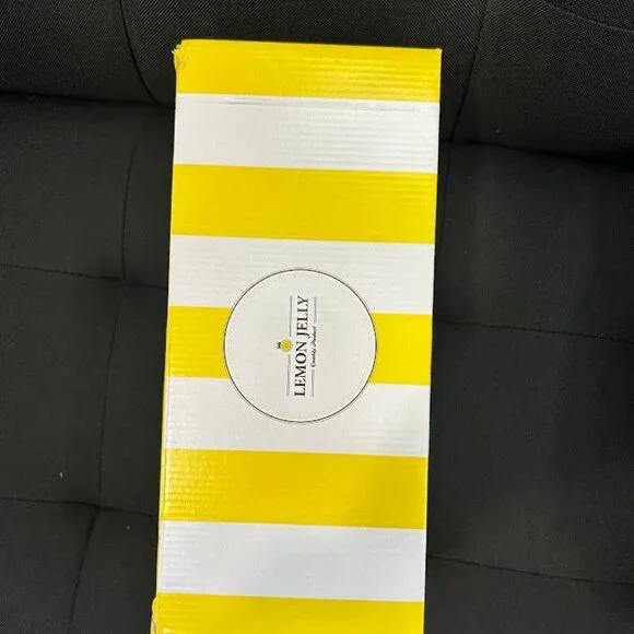 NIB Lemon Jelly Black Signature Slide Sandals | Women’s 40 (US 9) - Picture 6 of 7